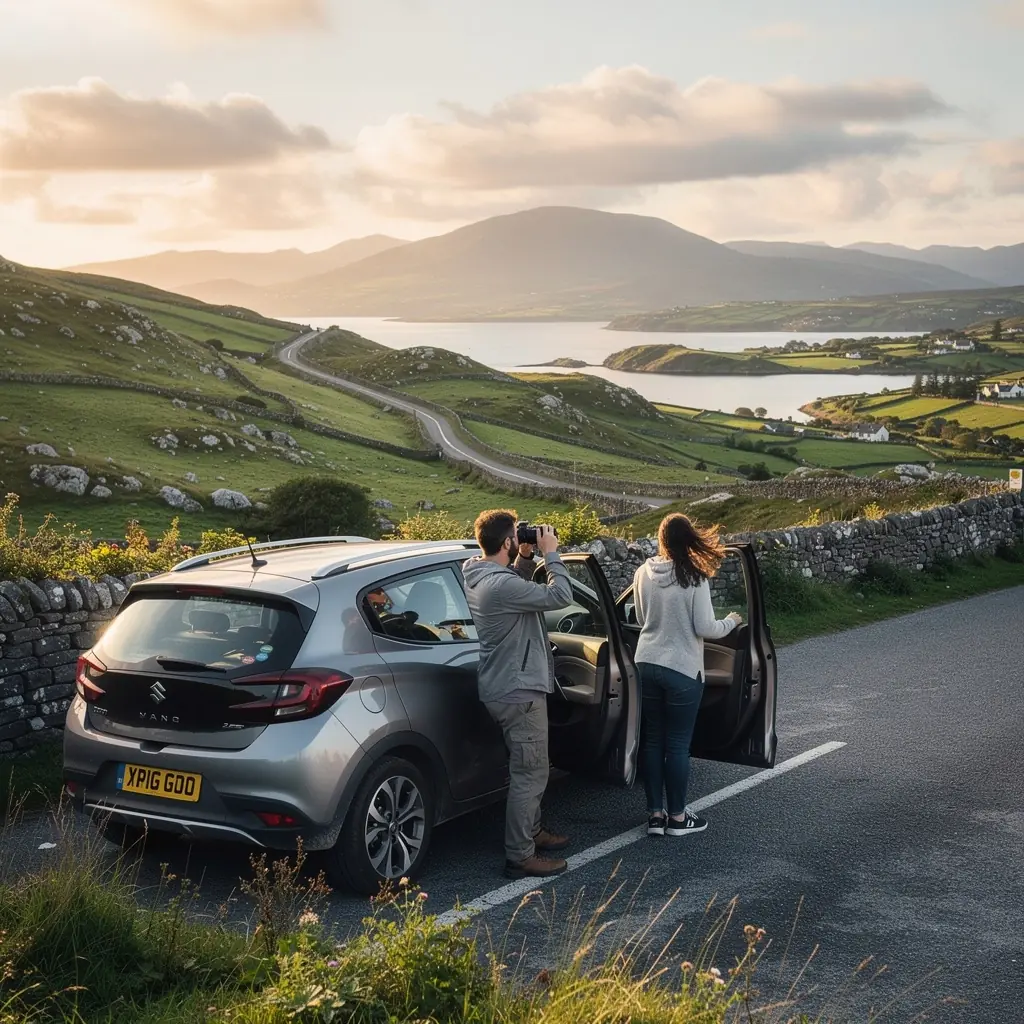 A picturesque castle surrounded by gardens, reflecting Ireland's rich history.